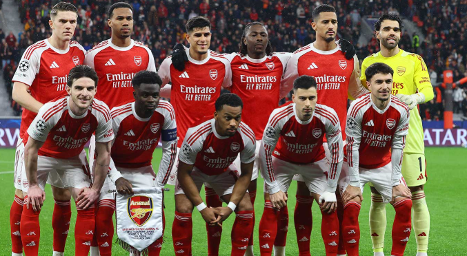 Susunan pemain Arsenal di Final UCL Arsenal vs PSG