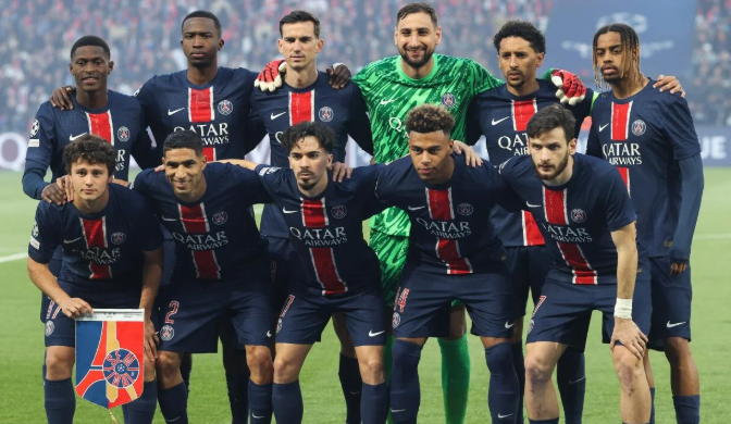 susunan pemain PSG di Final UCL Arsenal vs PSG