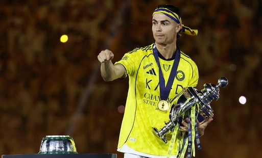 Momen emosional Cristiano Ronaldo bawa Al Nassr juara Liga Arab Saudi