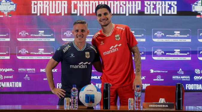 Press Konferensi jelang Indonesia VS Oman